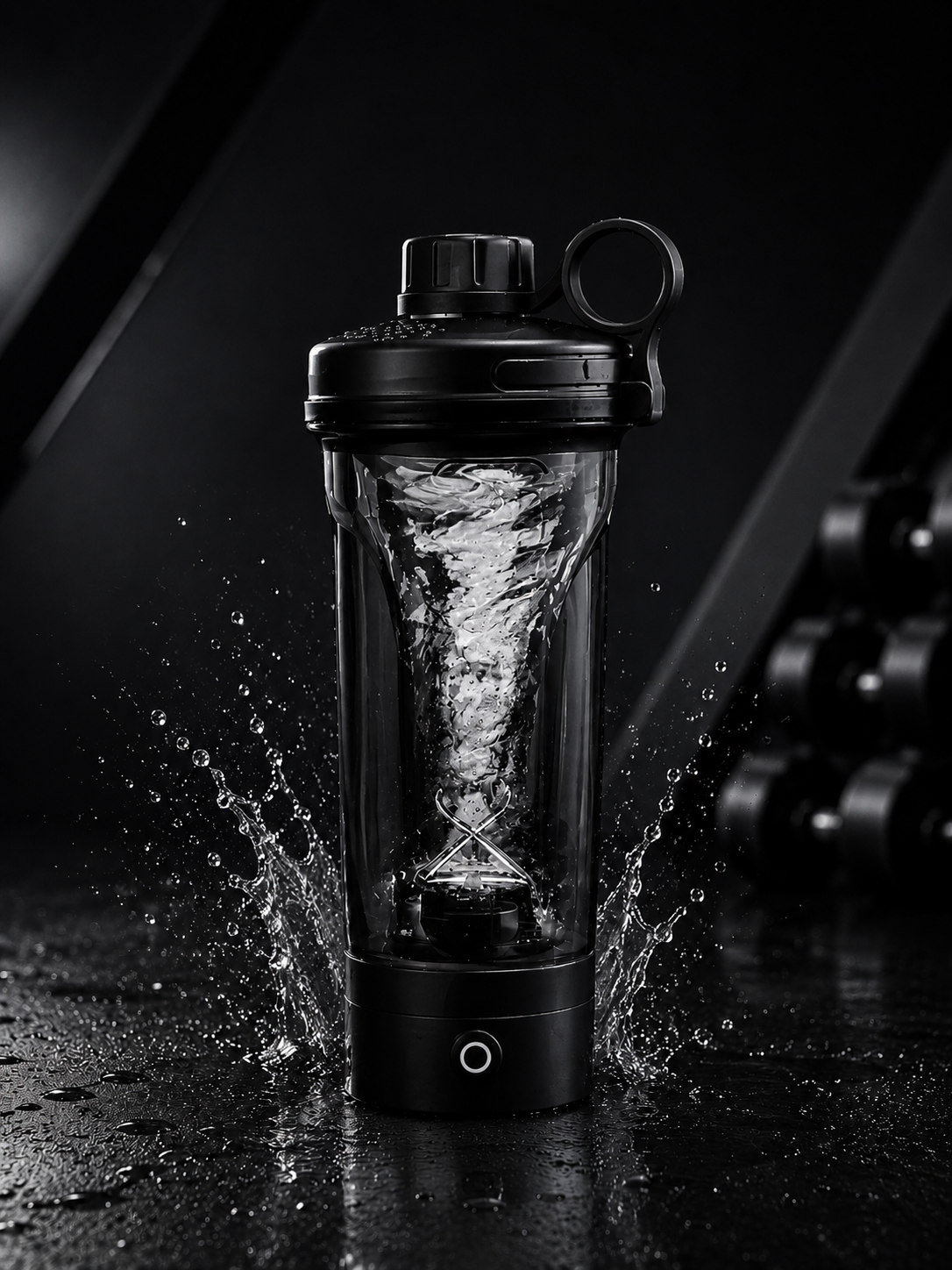 Mixmate Rechargeable Electric Shaker Bottle for Protein Powder, BPA-Free, Ideal for Fitness Enthusiasts